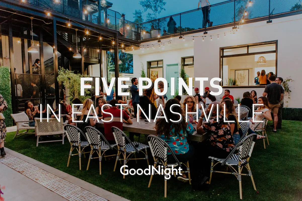 An expansive outdoor table set under string lights, surrounded by people socializing and modern architecture in the background. The mood is lively and collaborative, with guests enjoying networking, dining, and celebrations in a dynamic ambiance.